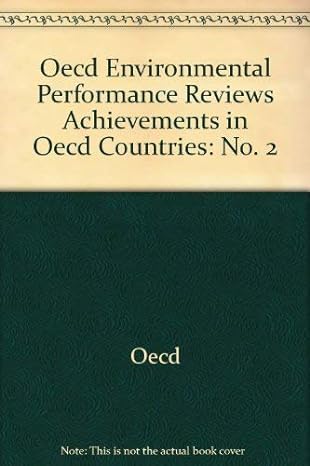 environmental performance reviews achievements in oecd countries 1st edition organisation for economic co