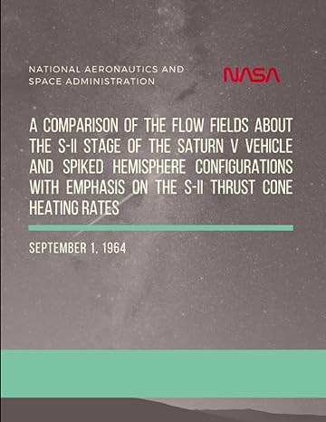 a comparison of the flow fields about the s ii stage of the saturn v vehicle and spiked hemisphere