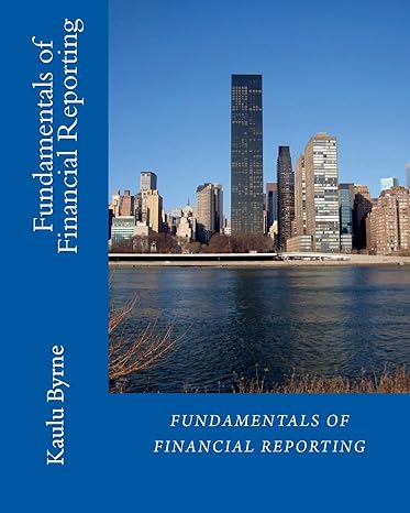 fundamentals of financial reporting 1st edition mr kaulu byrne 1724621939, 978-1724621931