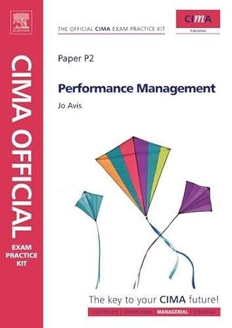 cima official exam practice kit performance management 5th edition jo avis ,julia killick 1856177424,