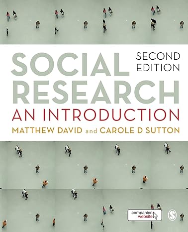 social research an introduction 2nd edition matthew david ,carole sutton 1847870139, 978-1847870131