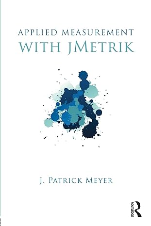 applied measurement with jmetrik 1st edition j patrick meyer 0415531977, 978-0415531979