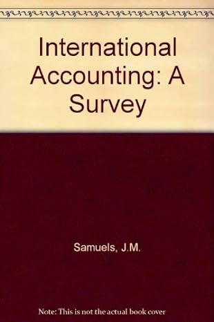 international accounting 1st edition john samuels 0709933568, 978-0709933564