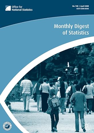 monthly digest of statistics vol 751 july 2008 2008th edition na na 0230217478, 978-0230217478