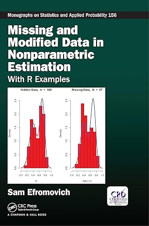 missing and modified data in nonparametric estimation with r examples 1st edition sam efromovich b001h6t354,