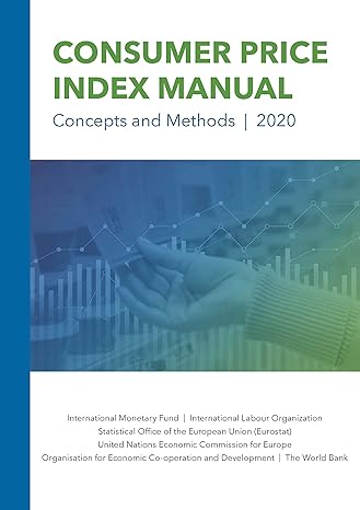 consumer price index manual 2020 concepts and methods 1st edition international montetary fund 1484354842,