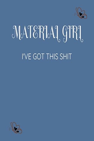 material girl ive got this shit tracking online shopping for products blue cover color 1st edition ebose rice