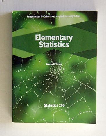 elementary statistics umuc 11th edition mario f triola 0558346421, 978-0558346423