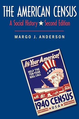 the american census a social history 2nd edition margo j anderson 0300195427, 978-0300195422