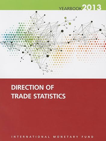 direction of trade statistics yearbook 2013 1st edition international monetary fund 1484381858, 978-1484381854