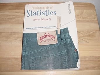 title fundamentals of statistics w/c prentice hall edition michael sullivan 0131569910, 978-0131569911