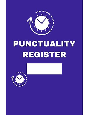 punctuality register 1st edition grane scott b0c1j1mzpz