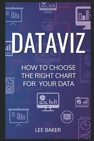 dataviz how to choose the right chart for your data 1st edition lee baker b0blyqp426, 979-8362878542