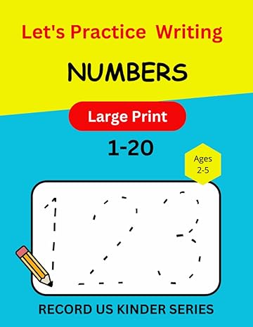 lets practice writing numbers numbers book 1st edition recordus wilson b0cczszhkl, 979-8426175297