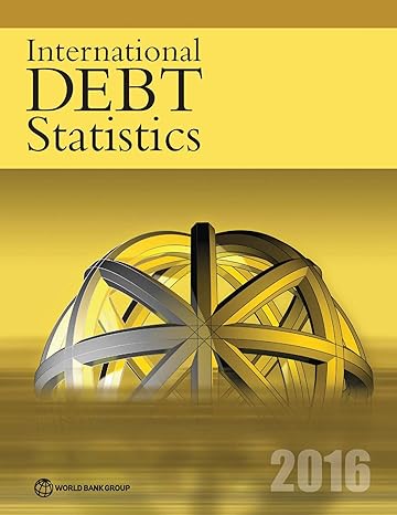 international debt statistics 2016 1st edition world bank 1464806810, 978-1464806810