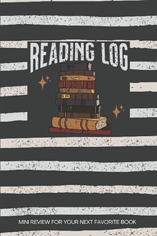 reading log mini review for your next favorite book 1st edition spiridibooks b0b5kqj2w1