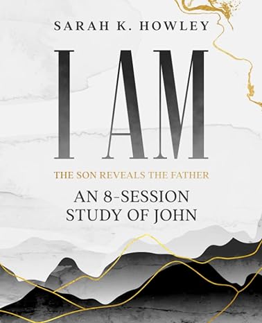 i am an 8 session bible study of john 1st edition sarah k. howley 1736907158, 978-1736907153