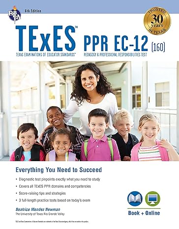 texes ppr ec 12 book + online 6th edition beatrice mendez newman phd 0738612545, 978-0738612546