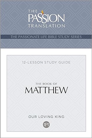 tpt the book of matthew 12 lesson study guide study guide edition brian simmons 1424564395, 978-1424564392