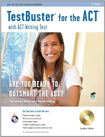 act testbuster w/cd rom prep 4th edition charles o. brass 0738609218, 978-0738609218