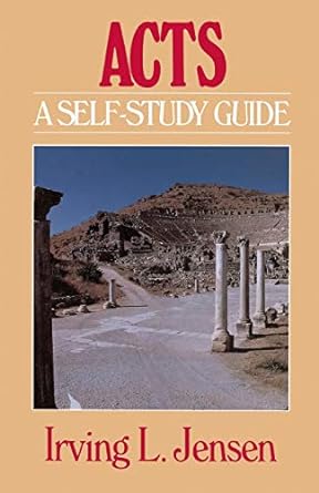 acts jensen bible self study guide new edition irving l. jensen 0802444520, 978-0802444523