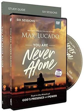 you are never alone study guide with dvd trust in the miracle of god s presence and power study guide edition