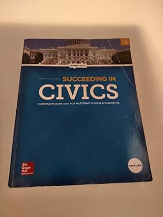 succeeding in civics companion work text for mastering florida assessments florida edition 1st edition