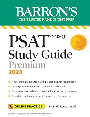 psat/nmsqt study guide 2023 comprehensive review with 4 practice tests + an online timed test option 2nd