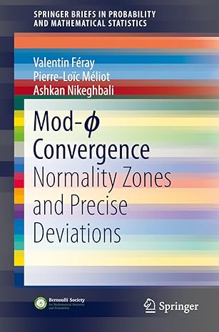 mod convergence normality zones and precise deviations 1st edition valentin feray ,pierre loic meliot ,ashkan