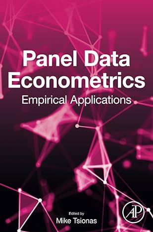 panel data econometrics empirical applications 1st edition mike tsionas 012815859x, 978-0128158593