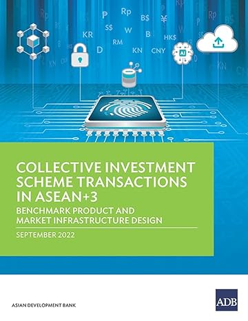 collective investment scheme transactions in asean+3 benchmark product and market infrastructure design 1st