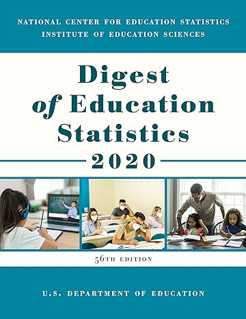digest of education statistics 2020 1st edition education department 1636711014, 978-1636711010