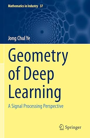 geometry of deep learning a signal processing perspective 1st edition jong chul ye 9811660484, 978-9811660481