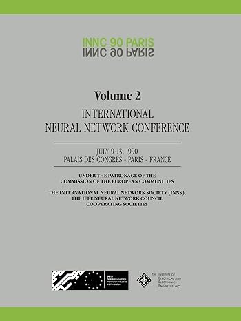 innc 90 paris volume 2 international neural network conference july 9 13 1990 palais des congres paris france