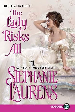 lady risks all lp the large type / large print edition stephanie laurens 0062201565, 978-0062201560