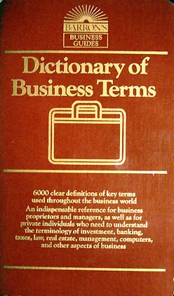 dictionary of business terms 1st edition jack p. friedman 0812037758, 978-0812037753