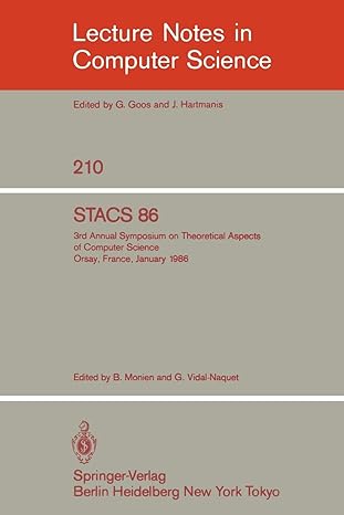 stacs 86 3rd annual symposium on theoretical aspects of computer science orsay france january  18 1986 1986