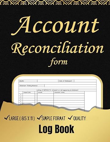 account reconciliation form a form on which to reconcile business accounts including checks and deposits 1st