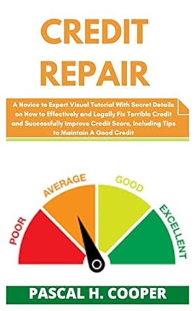 credit repair a novice to expert visual tutorial with secret details on how to effectively and legally fix