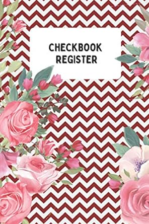 checkbook register checking account register check book registrar and bank transaction log 1st edition