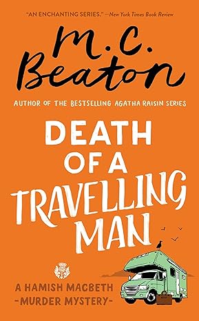 death of a travelling man 1st edition m. c. beaton 0446573515, 978-0446573511