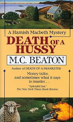 death of a hussy 1st edition m.c. beaton 0804107688, 978-0804107686