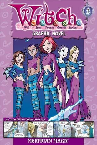 w i t c h graphic novel meridian magic book #2 1st edition disney book group 0786809744, 978-0786809745