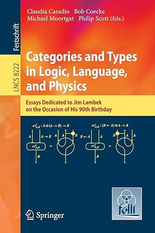 categories and types in logic language and physics essays dedicated to jim lambek on the occasion of this