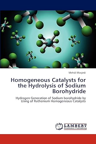 homogeneous catalysts for the hydrolysis of sodium borohydride hydrogen generation of sodium borohydride by