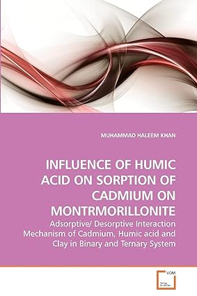 influence of humic acid on sorption of cadmium on montrmorillonite adsorptive/ desorptive interaction