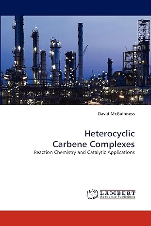 heterocyclic carbene complexes reaction chemistry and catalytic applications 1st edition david mcguinness