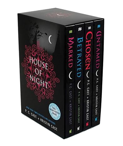 house of night books 1 4 1st edition p. c. cast ,kristin cast 0312372132, 978-0312372132