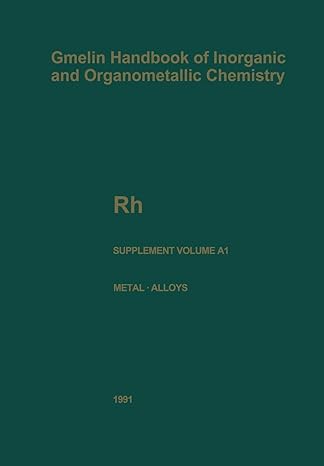rh rhodium coordination compounds with o and n containing ligands 1st edition g r watts ,kurt swars
