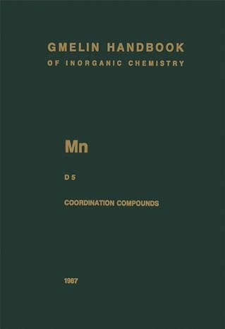 mn manganese coordination compounds 5 1st edition edith schleitzer rust ,helga kottelwesch 3662081776,